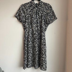 Banana Republic Keyhole High Neck Business Dress